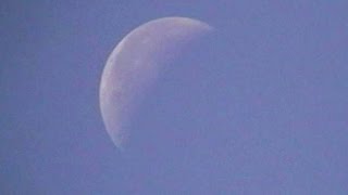 Księżyc Na Dziennym Niebie - Widoczny W Dzień - Moje Amatorskie Obserwacje Astronomiczne