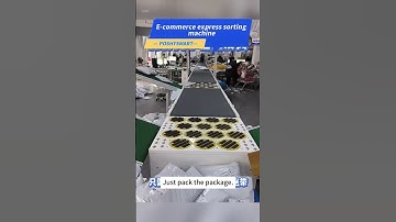 E commerce express sorting machine