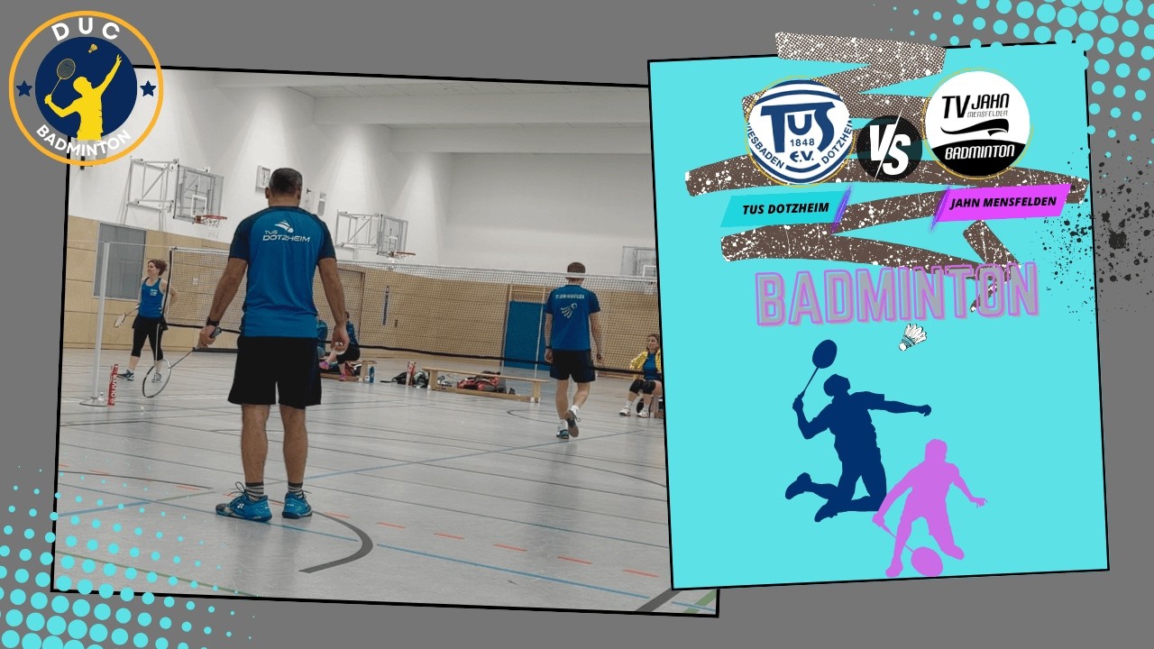Shoaib vs Danny🏸 Bezirksliga B WI Saison 25/26 Rückrunde #Badminton  #tusdotzheim