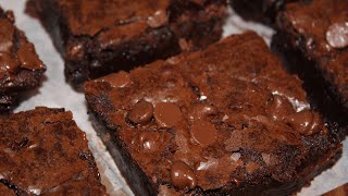 اطيب براونيز امريكي ع الاطلااق!FUDGY BROWNIES