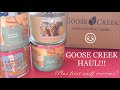 GOOSE CREEK HAUL! Unboxing and first sniff reviews.