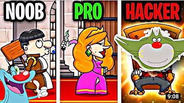 NOOB vs PRO vs HACKER | In Murder : To Kill Or Not To Kill | With Oggy And Jack |