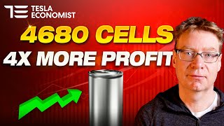 How Much More Profit is a Tesla 4680 Cell Compared to LFP?