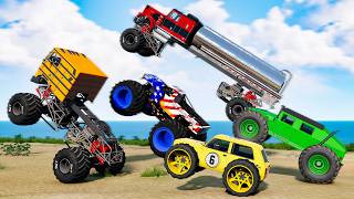 Monster Trucks Mud Battle #29  Beamng drive