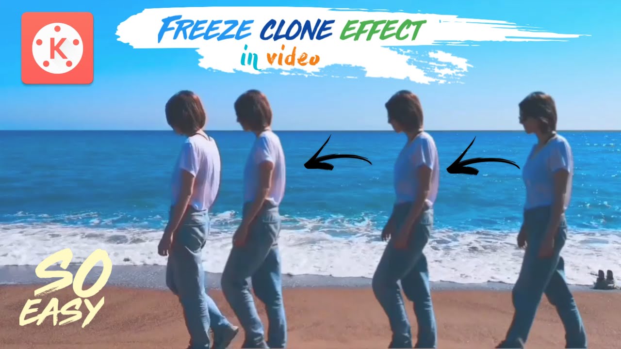 Kinemaster Tutorial | Freeze clone effect in videos - YouTube