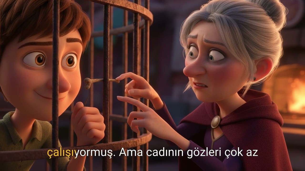 Hansel ve Gretel ✨ | Türkçe Çocuk Masalı – Uyku Öncesi