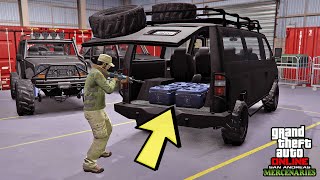 إقتحام المستودع والإستولاء على الرقائق الإلكترونية في قراند أونلاين | GTA Online SA Mercenaries