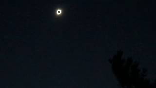 Solar eclipse audio slowed down 800%