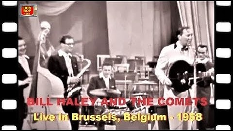 BILL HALEY And His Comets - Brussels, Belgium, Live at the Royal Flemish Theatre (1958) Full Video
