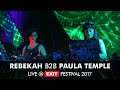 Capture de la vidéo Rebekah B2B Paula Temple Live @ Mts Dance Arena 2017