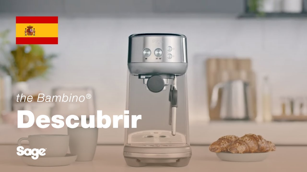The Bambino® | Una máquina de espresso compacta, elegante y rápida | Sage  Appliances ES - YouTube