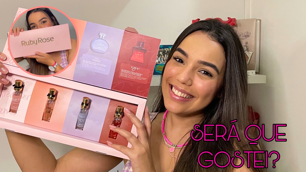 TESTANDO OS PERFUMES DA RUBY ROSE - YouTube