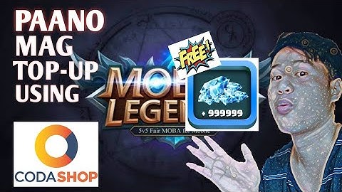 How to Recharge Diamonds On MOBILE LEGENDS using CodaShop (2021) | Free dias | EasymichaelTV