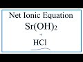 Net Ionic Equations and Concepts