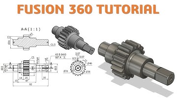 Fusion 360 Tutorial #54 | 3D Model Basic Beginners
