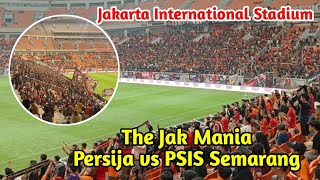 Persija vs PSIS Semarang Aksi The Jak Mania di JIS Laga International football tournament