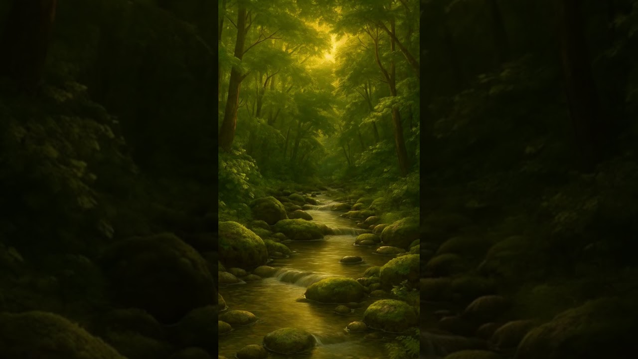 Peaceful creek sounds