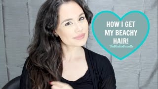 How I Get My BEACHY Hair! ☀️TIPS & Must-Have Products for FRIZZ & HUMIDITY!