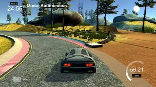 Udacity - Self-Driving Car. Controlled by PID controller
