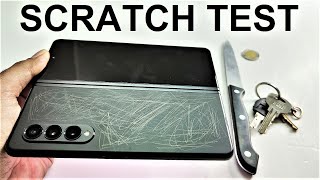 Samsung Galaxy Z Fold 3 - SCRATCH TEST