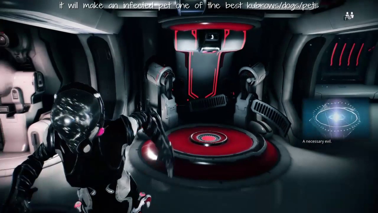 Warframe - how to change ship colours & get rid of the thing on your neck