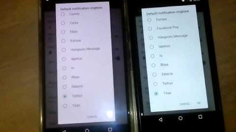 Nexus 5 & Nexus 6P different notification sounds