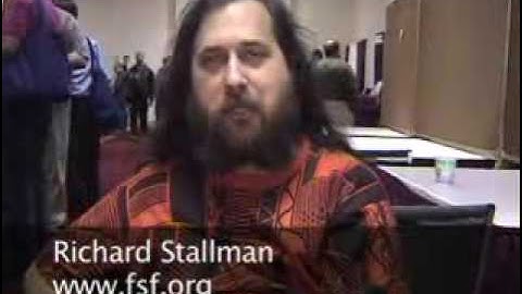 Internet and Web Pioneers: Richard Stallman