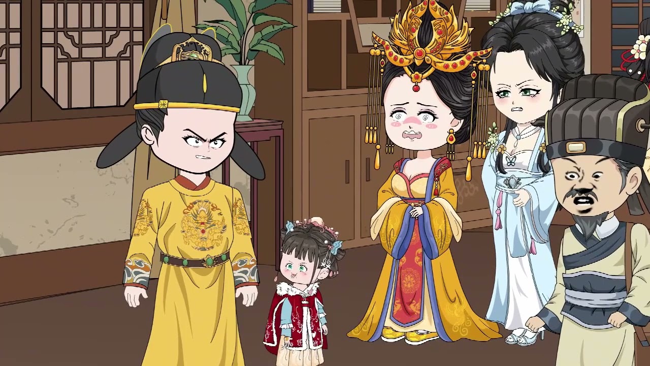 《超时空幼儿园，来自大唐的小公主》1-94一根红绳、一枚铜钱，在机缘巧合下连接了晋阳公主和李勤的超时空会面。李勤:明达，想吃点啥?兕子:窝要冰激灵、水锅沙拉、红烧又、大磐谢、大龙虾.