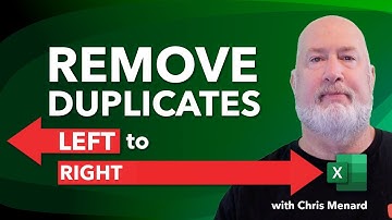 Remove Horizontal Duplicates in Excel with Power Query