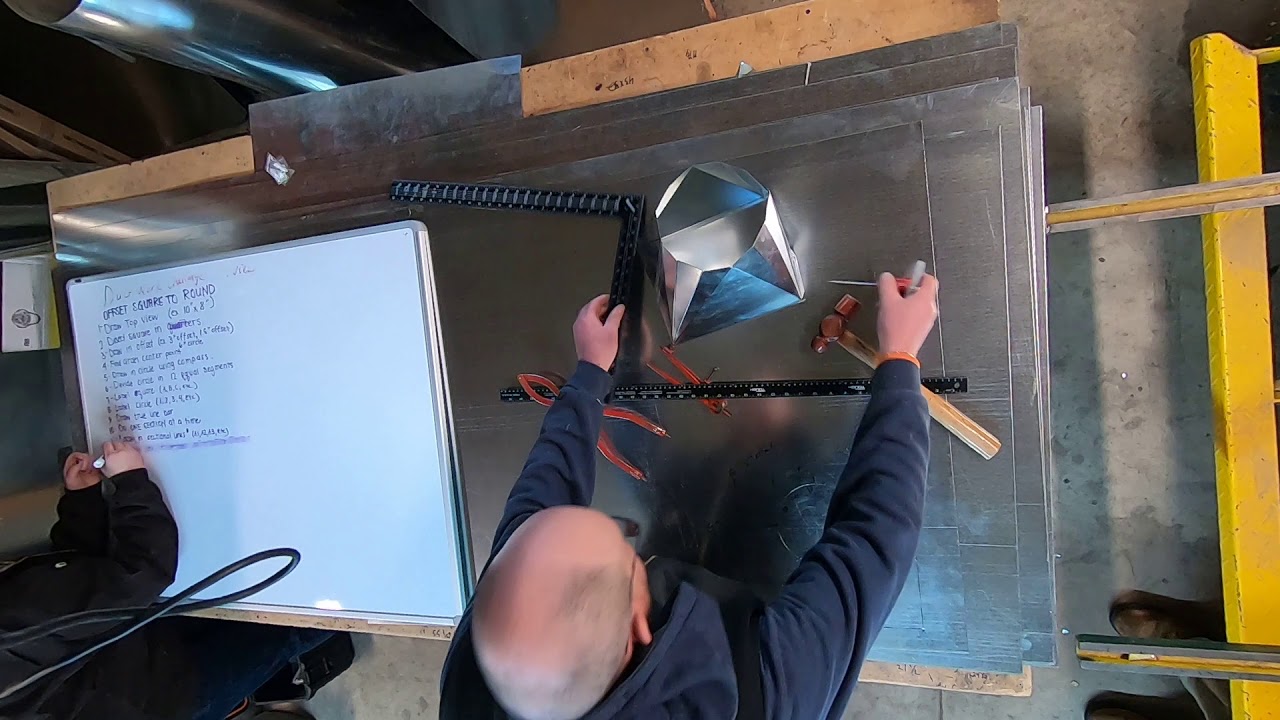 Square to round offset part 2 YouTube