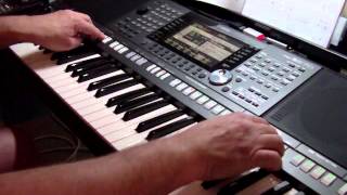 Video thumbnail of "Abba Medley - Yamaha PSR-S970"