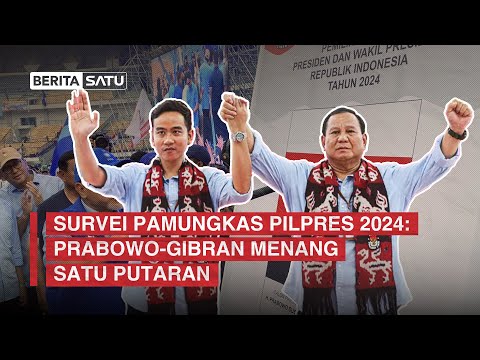 Survei Pamungkas Pilpres 2024: Prabowo-Gibran Menang Satu Putaran