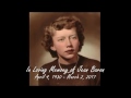 Jean Baron Memorial 