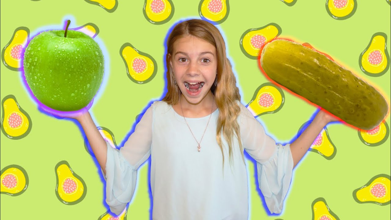 Only GREEN FOOD For 24 HOURS!