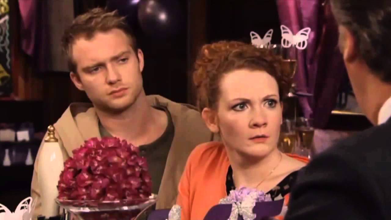 Coronation Street- Kirsty Falls Down The Stairs