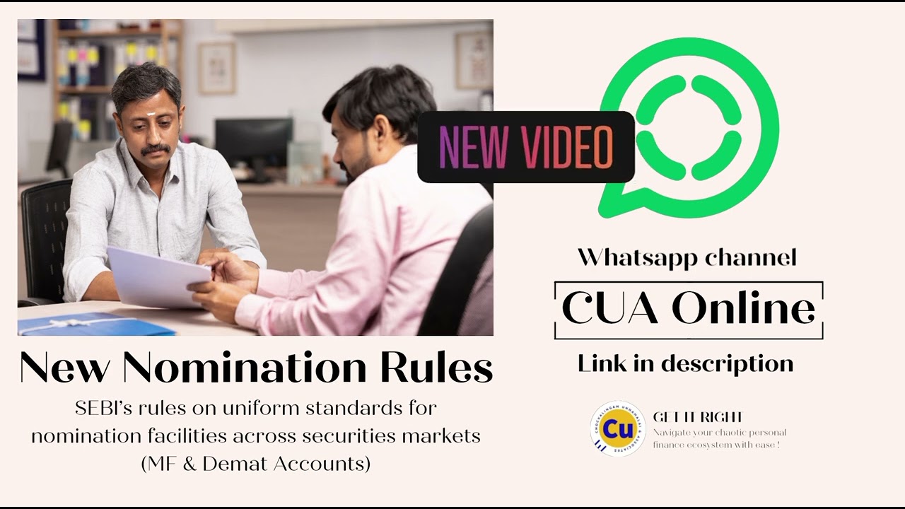 SEBI NEW NOMINATION RULES