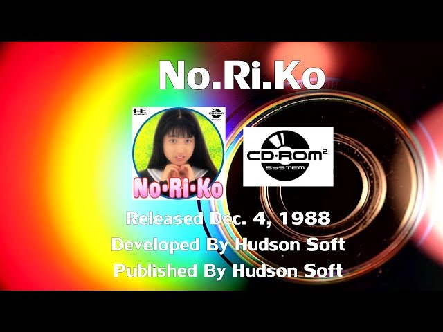 No-Ri-Ko (PC Engine CD) Analysis - ChronCD Episode 3 - YouTube