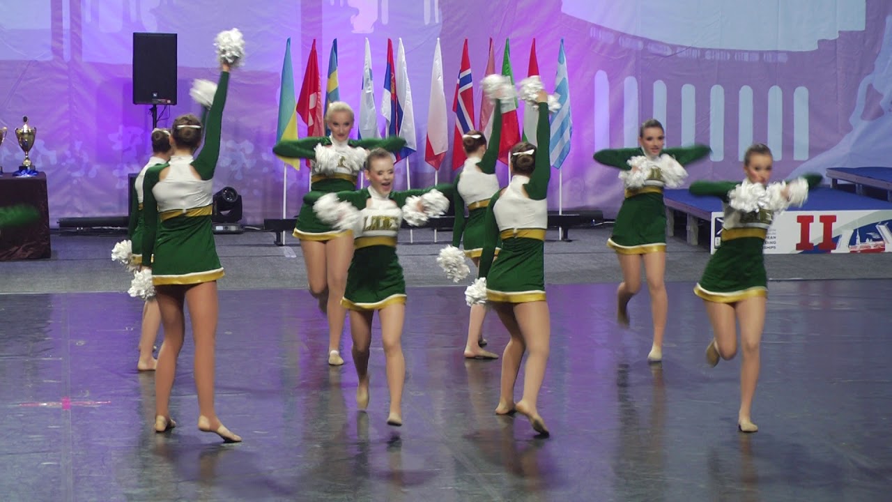 JUNIOR LADIES dance team | ECC 2019 (Junior Pom, 4th place)