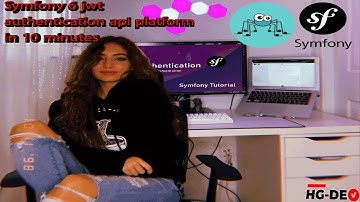Symfony 6 jwt authentication api platform