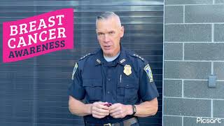 Malden PD goes PINK in support of Breast Cancer Awareness Month