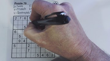 SudokuPrimer 28 - from twins to nonuplets in a hard puzzle