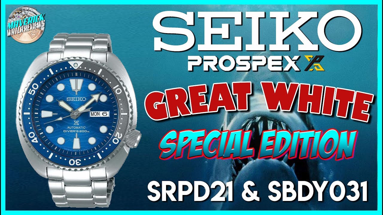 Best Turtle Ever! | Seiko Prospex Great White Special Edition SRPD21 |  SBDY031 Unbox & Review - YouTube