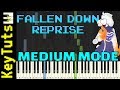 Learn to play fallen down reprise from undertale  medium mode