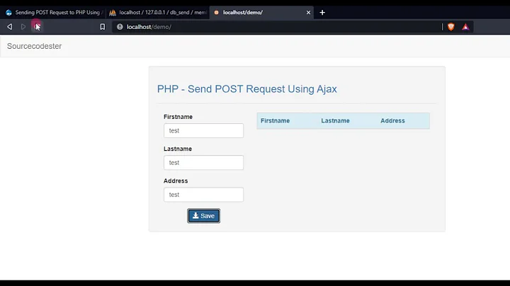 Sending POST Request to PHP Using Ajax Tutorial