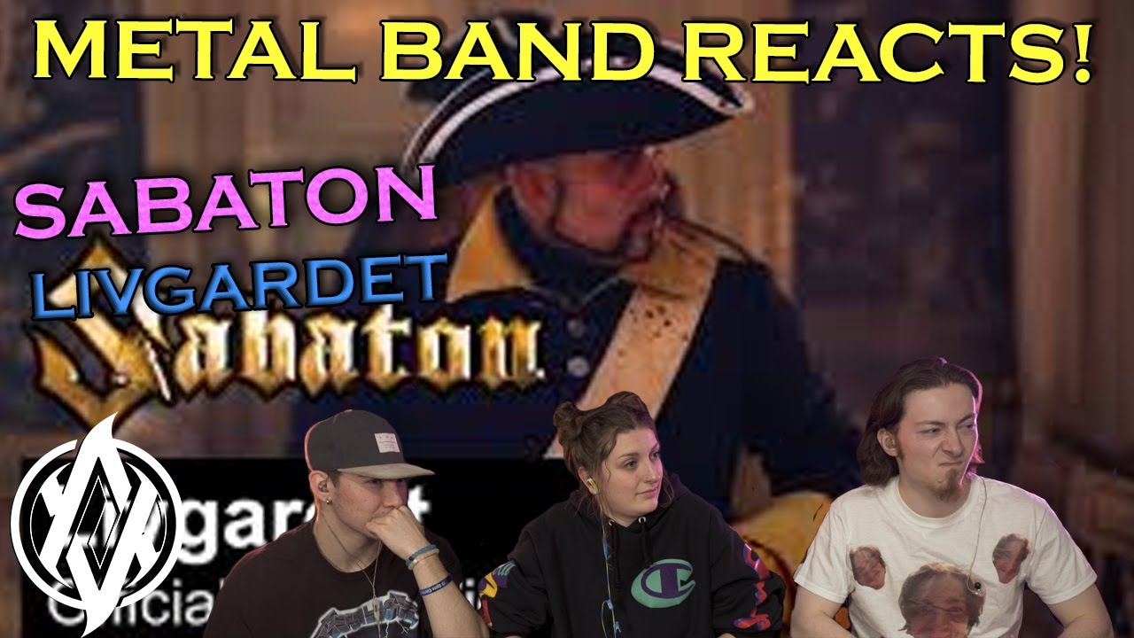 Sabaton - Livgardet REACTION | Metal Band Reacts! *REUPLOADED*