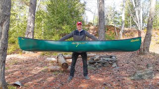 New Solo ESQUIF Adirondack Canoe | Camping on a Small Island (First Trip 2024)