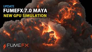 Fumefx 7.0 Maya Gpu Fluid Simulation - Maya Plug-In