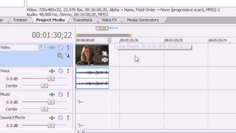 Loop Region Problem Fix #1- Sony Vegas Movie Studio