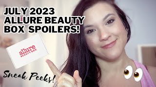 JULY 2023 ALLURE BEAUTY BOX SPOILERS & SNEAK PEEKS!