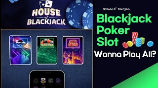 House of Blackjack (Android,iOS)_Blackjack, Poker, Slot All in ONE APP! screenshot 5